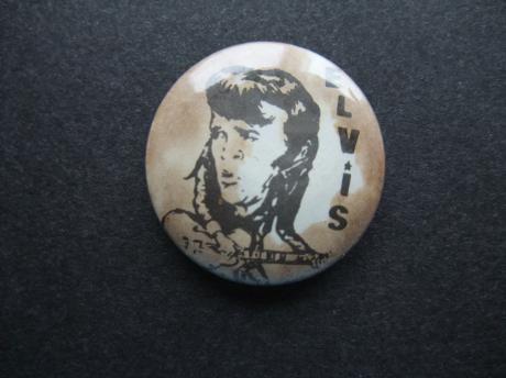 Elvis Presley King of Rock 'n' Roll met gitaar